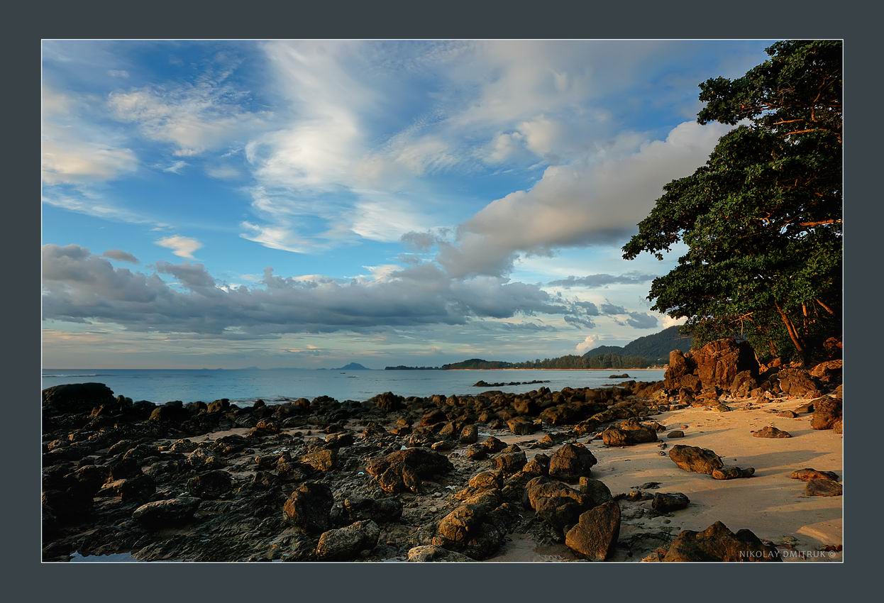 отлив. камни. Ko Lanta.
