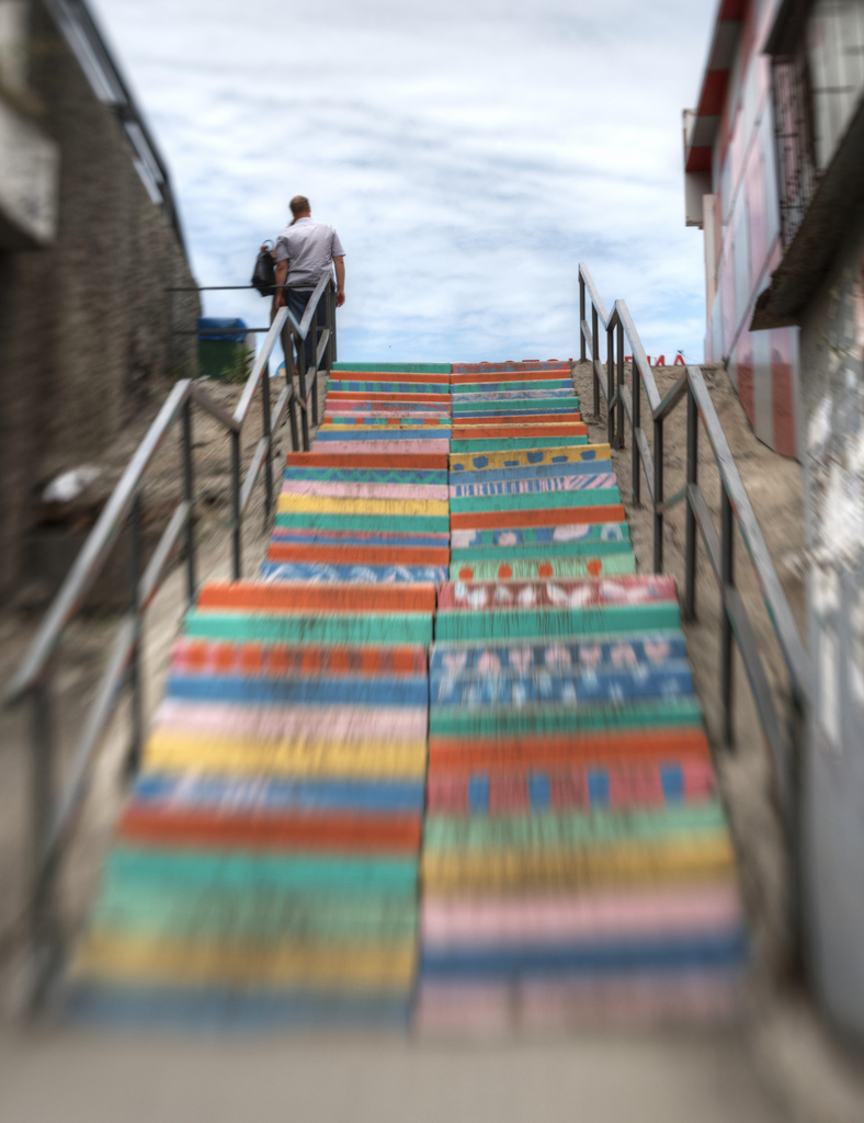 Stair to cloud
