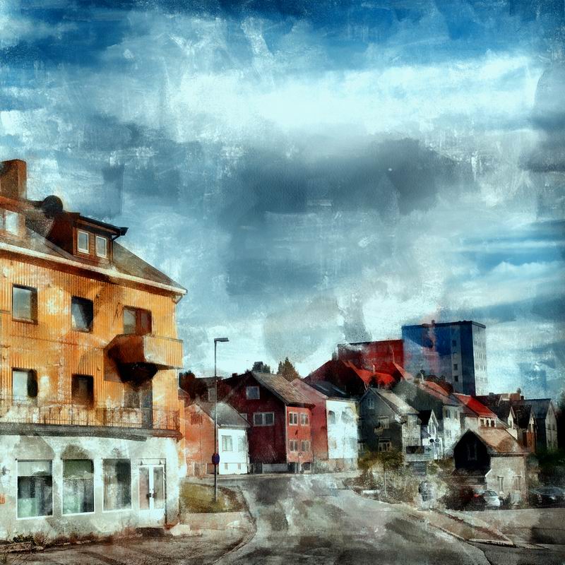 утро
