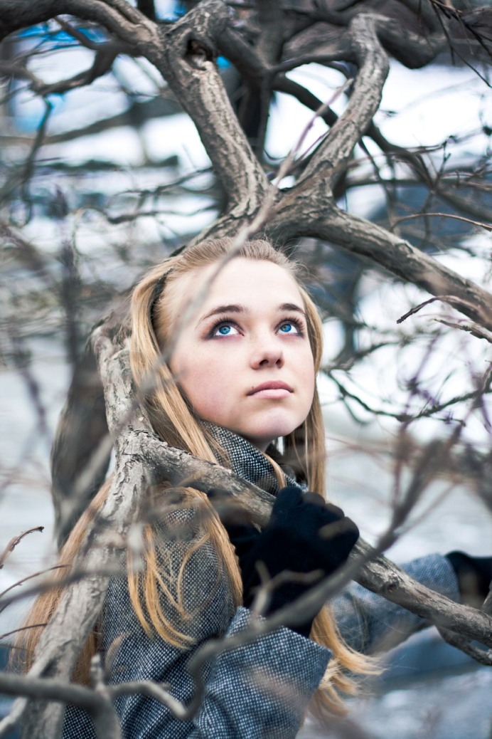 Blue eyes
