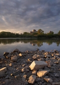 Старая водокачка на реке Суйфун (Раздольная)
