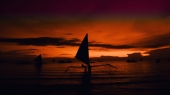 purple sunset
