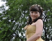 Выпускница хорошистка Выпускница хорошистка