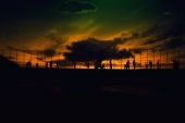 sky color green