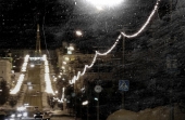night/snow