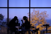 Blue cafe.. Blue cafe..